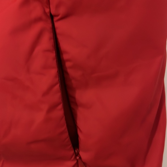 Coldwater Creek Goose Feather Vest Red Large puffy quilted vest  warm casual - Picture 3 of 15